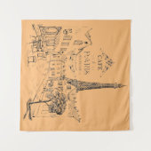 Tapisserie Café Paris (Devant (Horizontal))