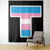 Tapisserie Capitale de la Fierté Trans (En situation)