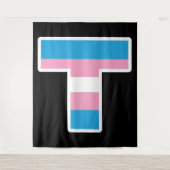 Tapisserie Capitale de la Fierté Trans (Devant)