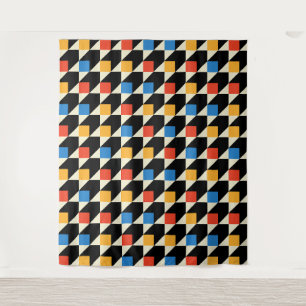 Tapisserie Carré colorée