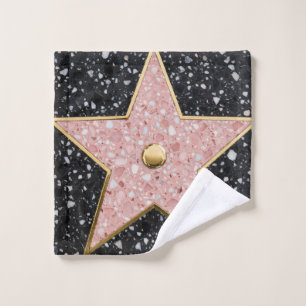 Tapisserie Carrée Hollywood Walk of Fame