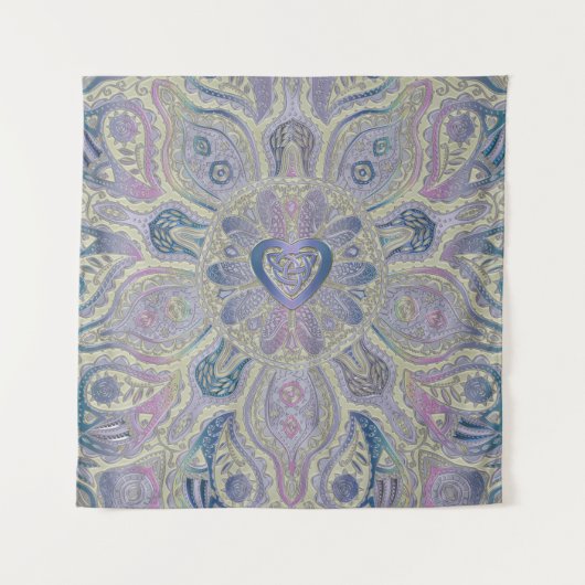 Tapisserie celtique de mur de mandala de noeud de (Devant)