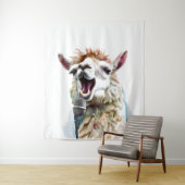 Tapisserie chantante de l'usine de musique Alpaca  (En situation)