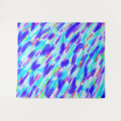 Tapisserie Chaos colorée (Devant (Horizontal))