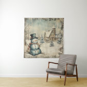 Tapisserie chic vintage Shabby (En situation)