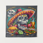 Tapisserie Cinco de Mayo personnalisée (Devant)