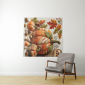 Tapisserie Citrouille (En situation (horizontale))