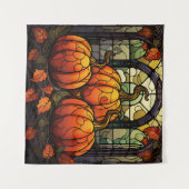 Tapisserie citrouille en verre (Devant (Horizontal))