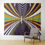 Tapisserie Convergence (En situation (horizontale))