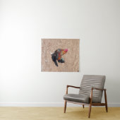 Tapisserie Coq Cockerel Doré (En situation (horizontale))