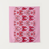 Tapisserie Coquette Rose Clair (Devant)