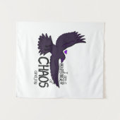 Tapisserie Corbeau de Chaos (Devant (Horizontal))