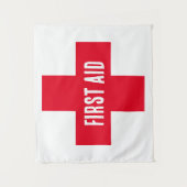 Tapisserie - Croix Rouge de premiers secours (Devant)