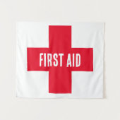 Tapisserie - Croix Rouge de premiers secours (Devant (Horizontal))