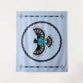 Tapisserie d'aigle autochtone (Devant)