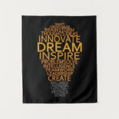 Tapisserie d'ampoule d'inspiration (Devant)