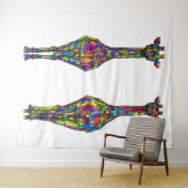 Tapisserie d'animaux (En situation (horizontale))