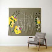 Tapisserie d'anniversaire Lemon Squeeze (En situation (horizontale))