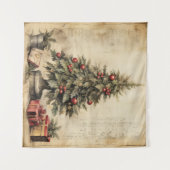 Tapisserie d'arbre de Noël (Devant (Horizontal))