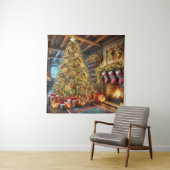 Tapisserie d'arbre de Noël (En situation)