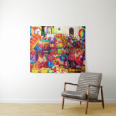 Tapisserie d'art au Guatemala (En situation (horizontale))