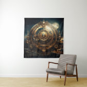Tapisserie d'art céleste Steampunk (En situation)