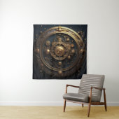 Tapisserie d'art céleste Steampunk (En situation)