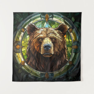 Tapisserie d'art de l'ours