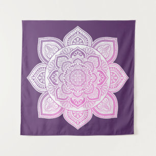 Tapisserie d'art fin Rosaline Mandala