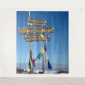 Tapisserie d'ascension du Kilimanjaro (Devant)