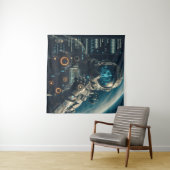 Tapisserie d'astronaute (En situation (horizontale))