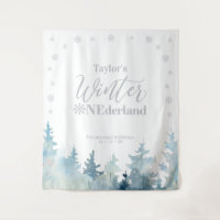 Tapisserie de 1er anniversaire Silver Winter onder