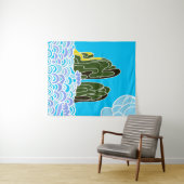 Tapisserie de 50 po x 60 po (En situation (horizontale))