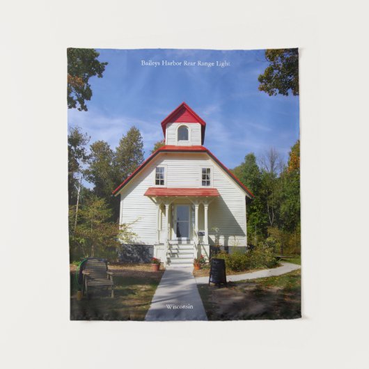 Tapisserie de Baileys Harbor Rear Range Light (Devant)