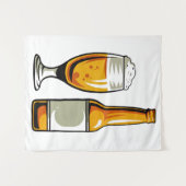 Tapisserie de bière artisanale (Devant (Horizontal))