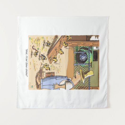 Tapisserie de Biker Chicks (Devant (Horizontal))