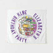 Tapisserie de célébration d'anniversaire 30 ans (Devant (Horizontal))