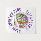 Tapisserie de célébration de 50 ans (Devant (Horizontal))