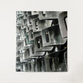 Tapisserie de chaises grises (Devant)