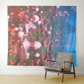 Tapisserie de champignons magiques (En situation (horizontale))