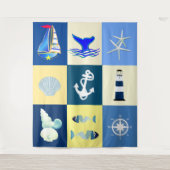 Tapisserie de charme marine (Devant)