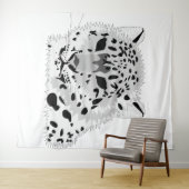 Tapisserie de chats (En situation (horizontale))