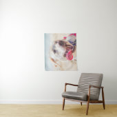 Tapisserie de chiot (En situation)