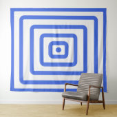 Tapisserie de cible de couleur bleu royal – Person (En situation (horizontale))