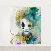 Tapisserie de clown (Devant)