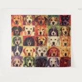 Tapisserie de collection de chiens (Devant (Horizontal))