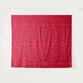 Tapisserie de conception de flèche rouge (Devant (Horizontal))