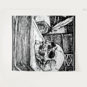 Tapisserie de crânes (Devant (Horizontal))