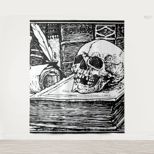 Tapisserie de crânes (Devant)