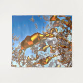 Tapisserie de crayons d'or (Devant (Horizontal))